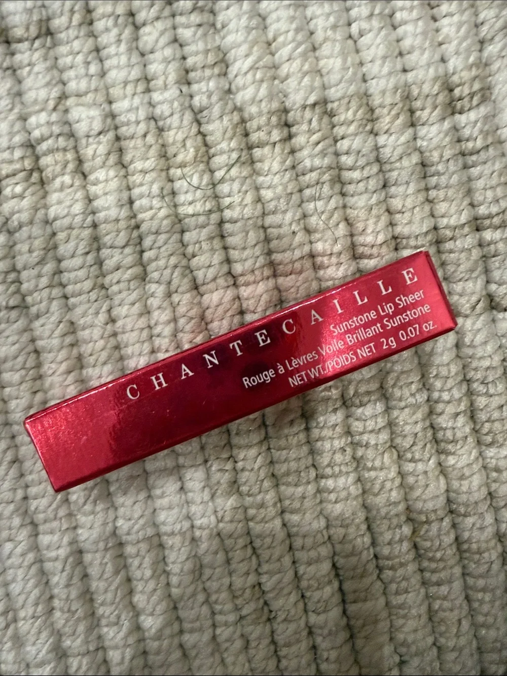 BNIB Chantecaille sunstone lip sheer in Optimism
